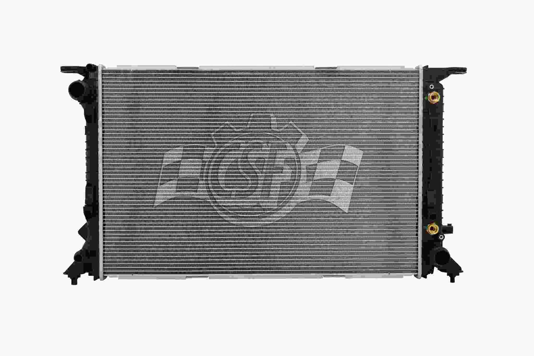 CSF 2016 Audi A5 3.0L OEM Plastic Radiator 3519
