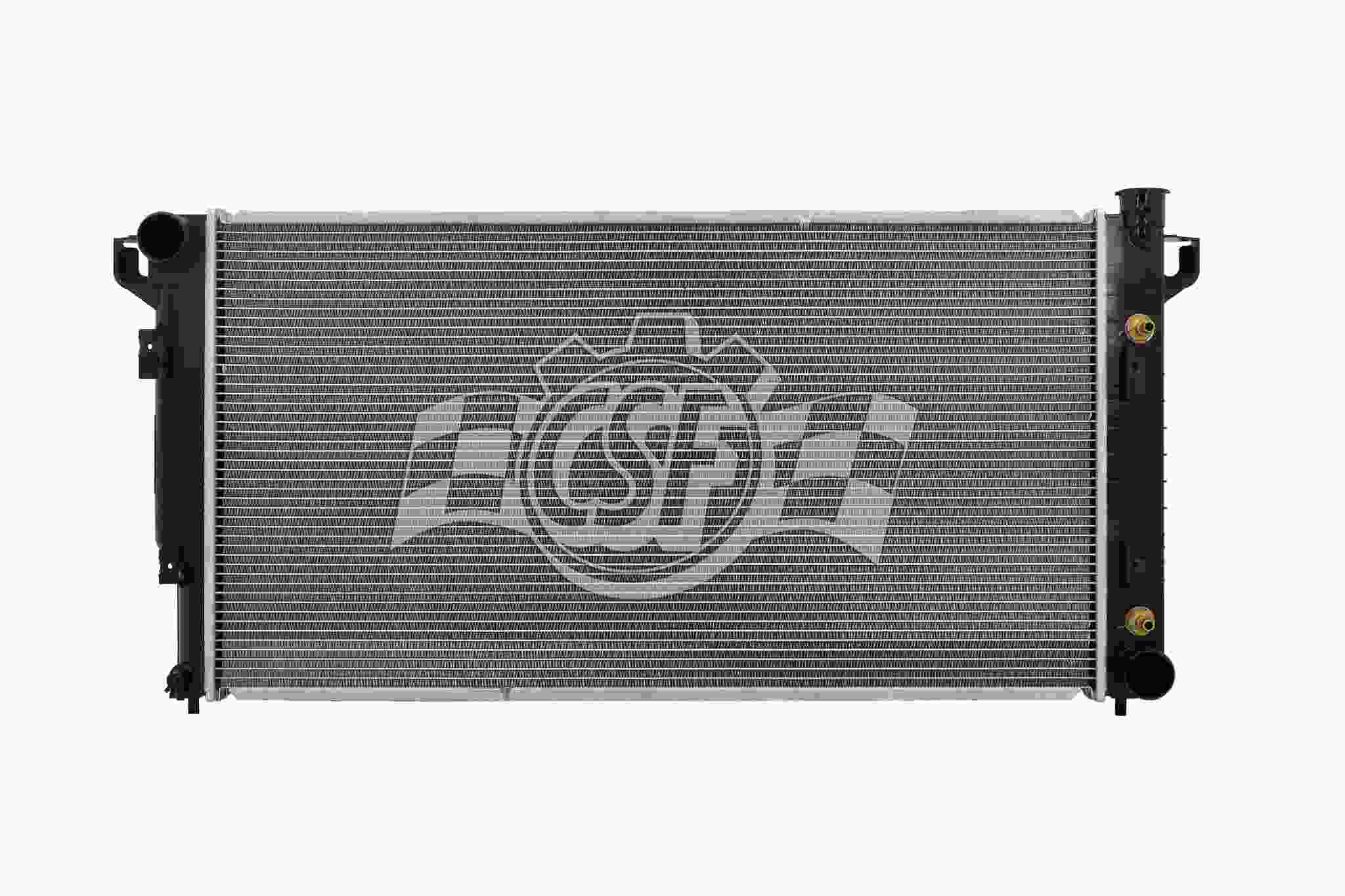CSF 94-02 Dodge Ram 2500 8L OEM Plastic Radiator 3562