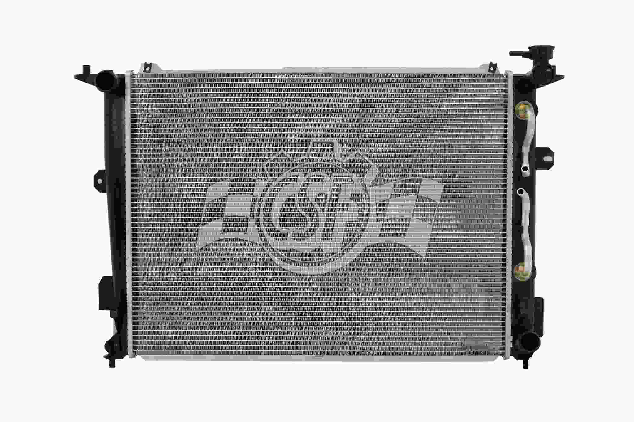 CSF 11-14 Hyundai Genesis 3.8L OEM Plastic Radiator 3610