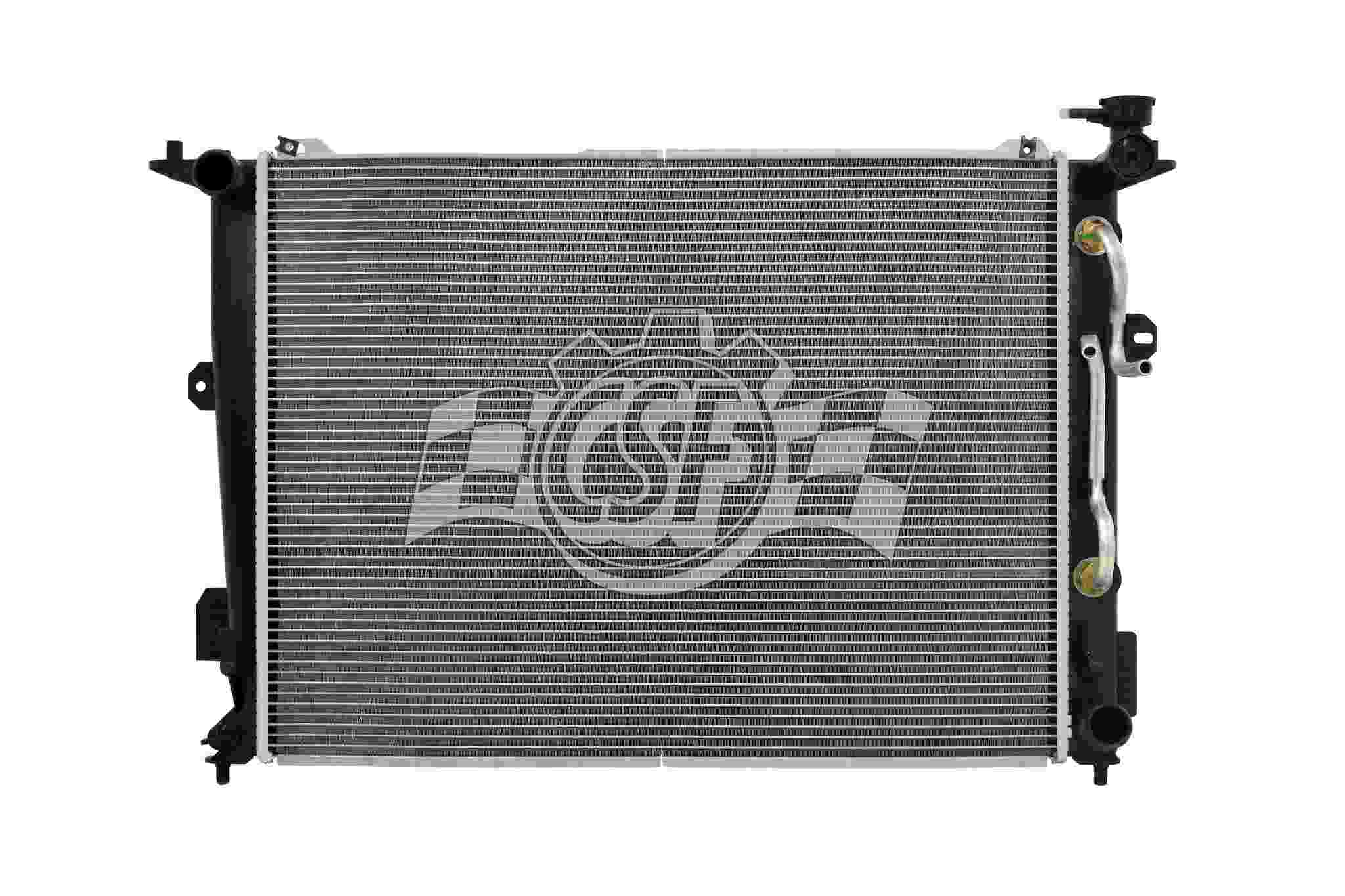 CSF 11-12 Hyundai Genesis 4.6L OEM Plastic Radiator 3611