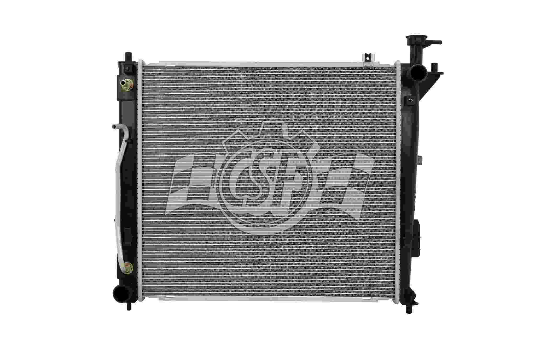 CSF 17-18 Hyundai Santa Fe Sport OEM Plastic Radiator 3614