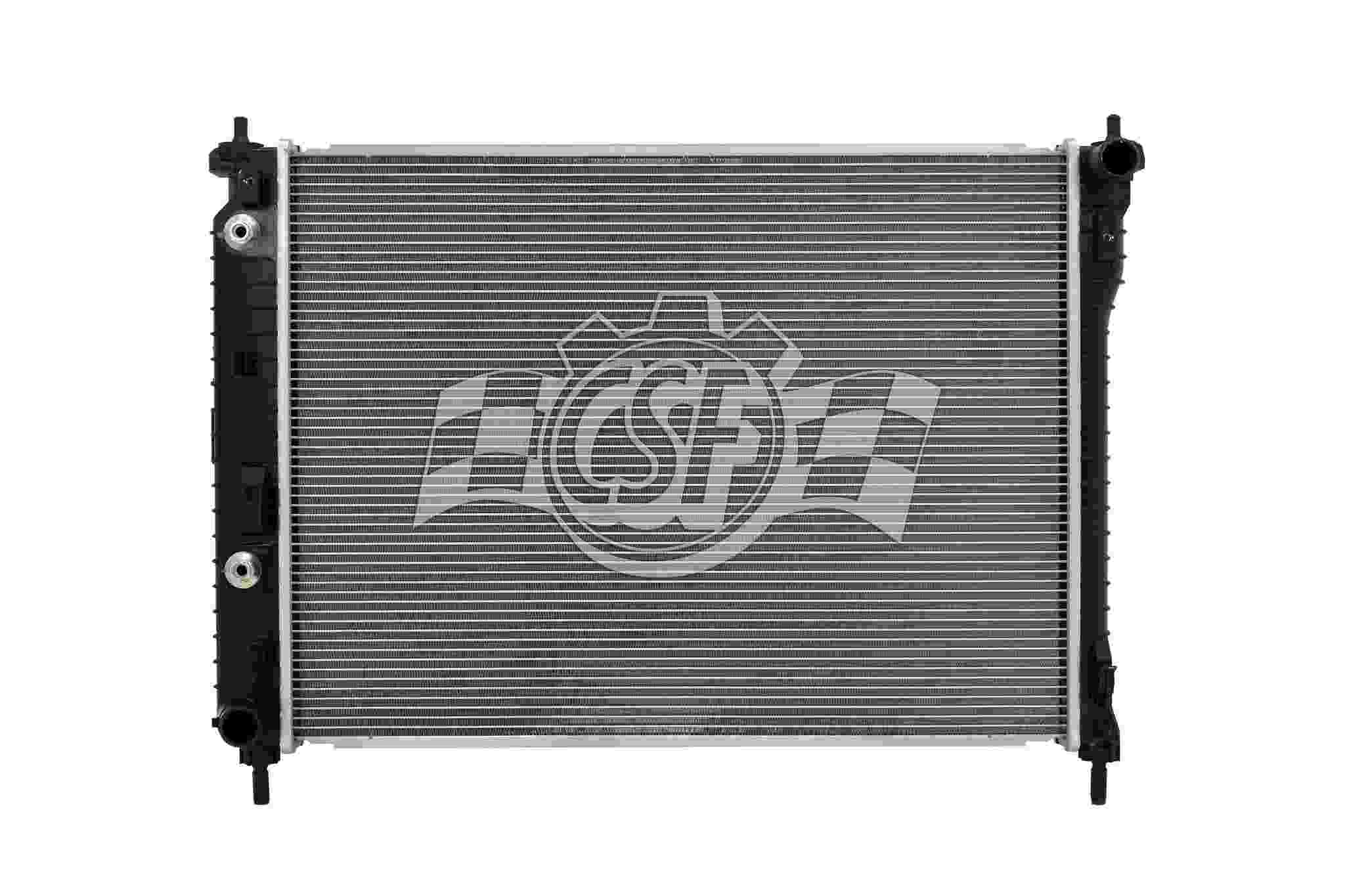 CSF 12-15 Chevrolet Captiva Sport 2.4L OEM Plastic Radiator 3650