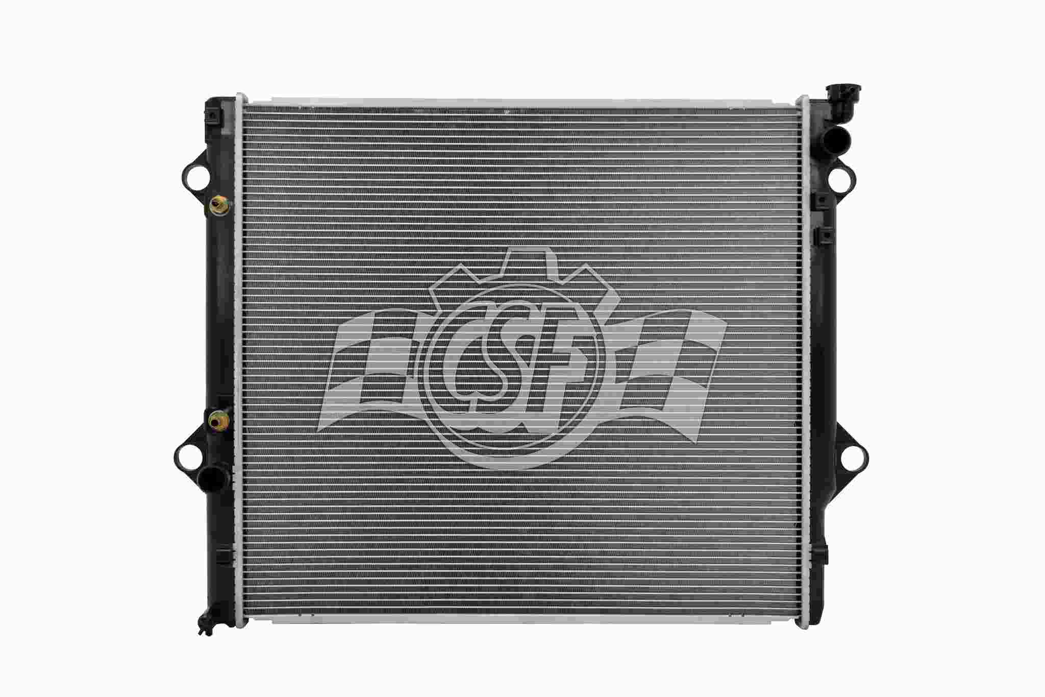 CSF 03-04 Toyota 4Runner 4.0L OEM Plastic Radiator 3697