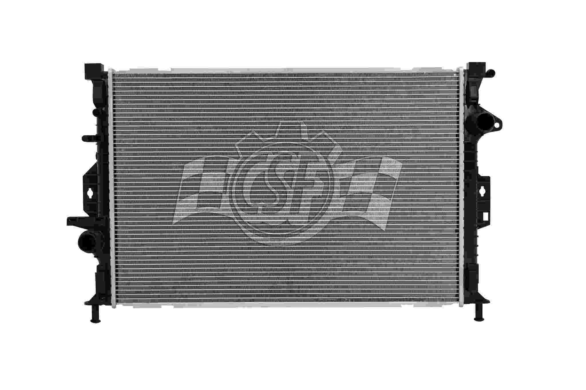CSF 13-15 Land Rover LR2 2.0L OEM Plastic Radiator 3707