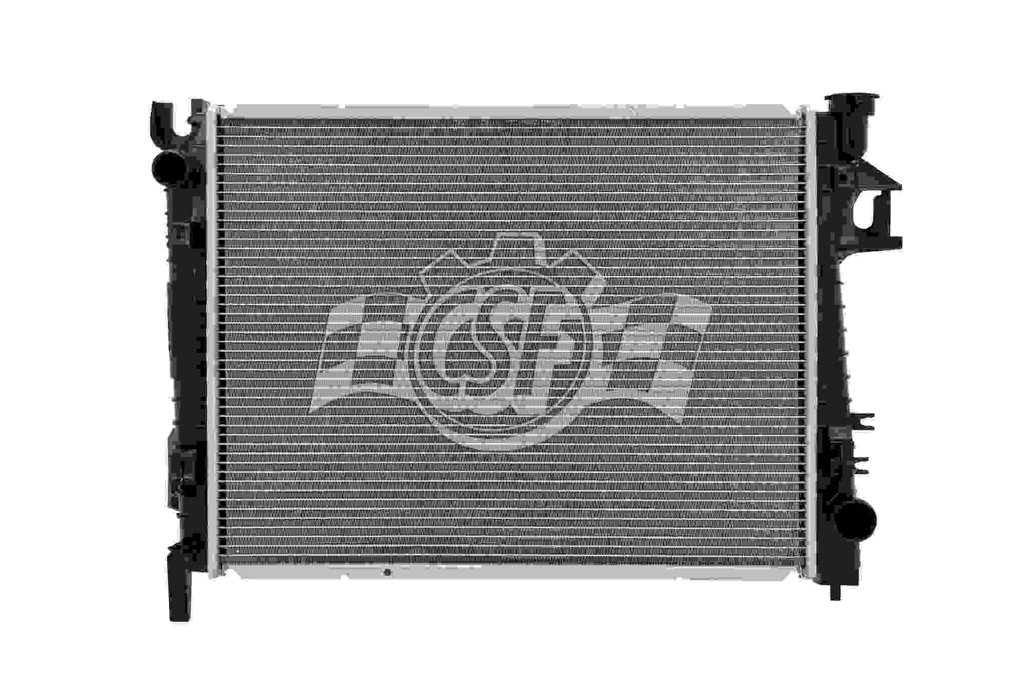 CSF 02-03 Dodge Ram 1500 5.9L OEM Plastic Radiator 3715