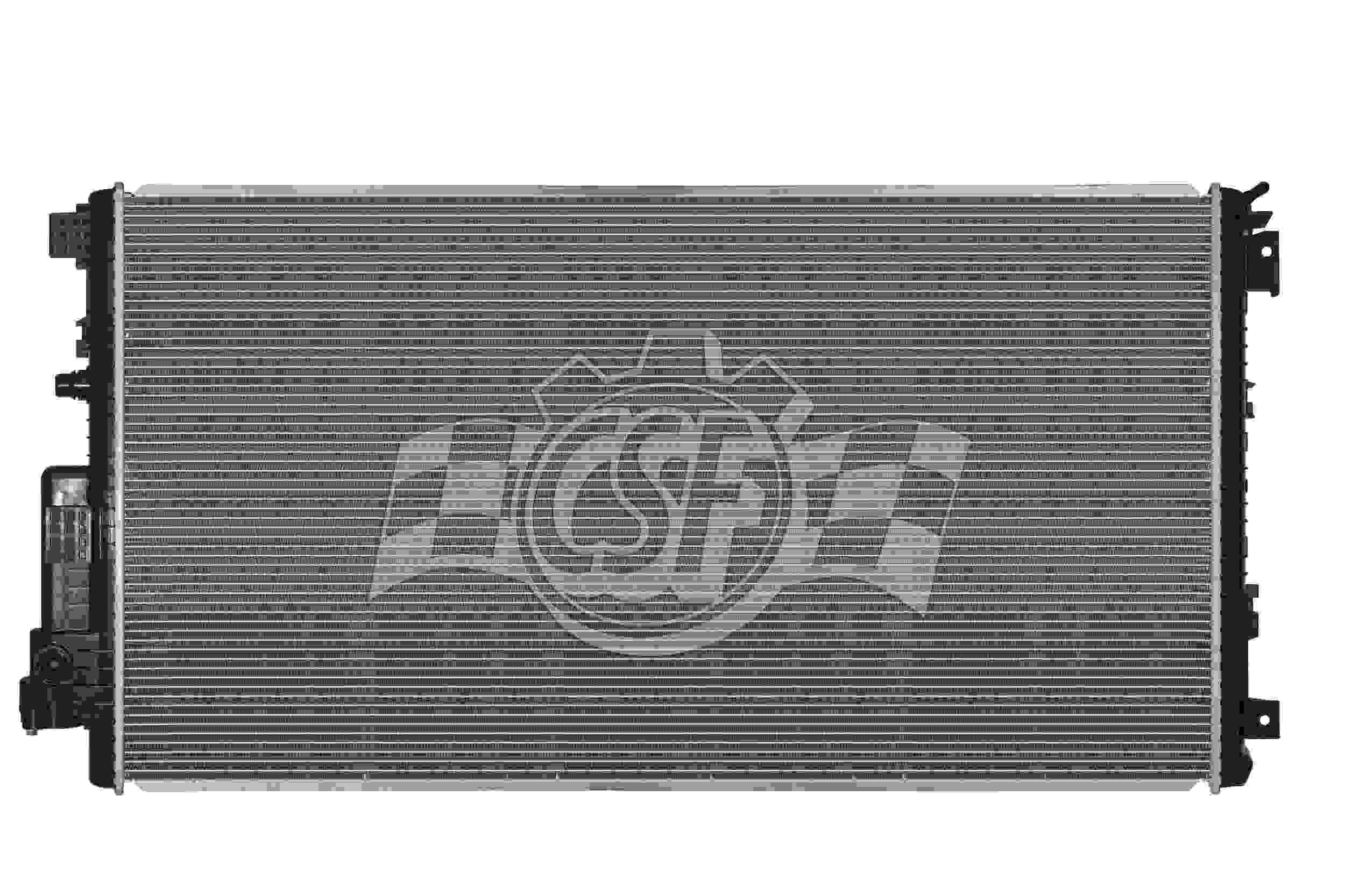 CSF 17-19 Ford F-250 Super Duty 6.7L OEM Plastic Radiator 3850