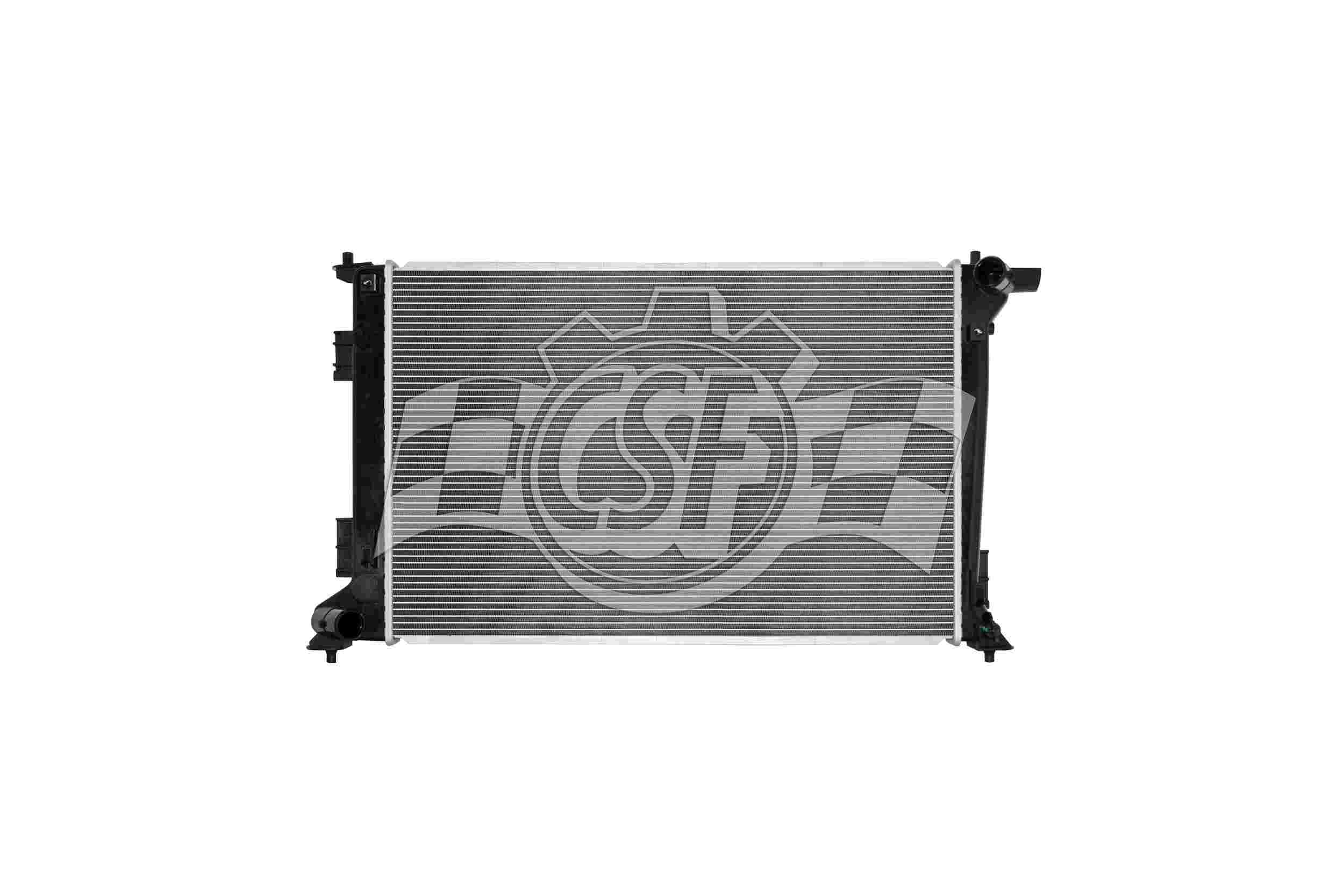 CSF 17-20 Kia Sportage 2.4L OEM Plastic Radiator 3876