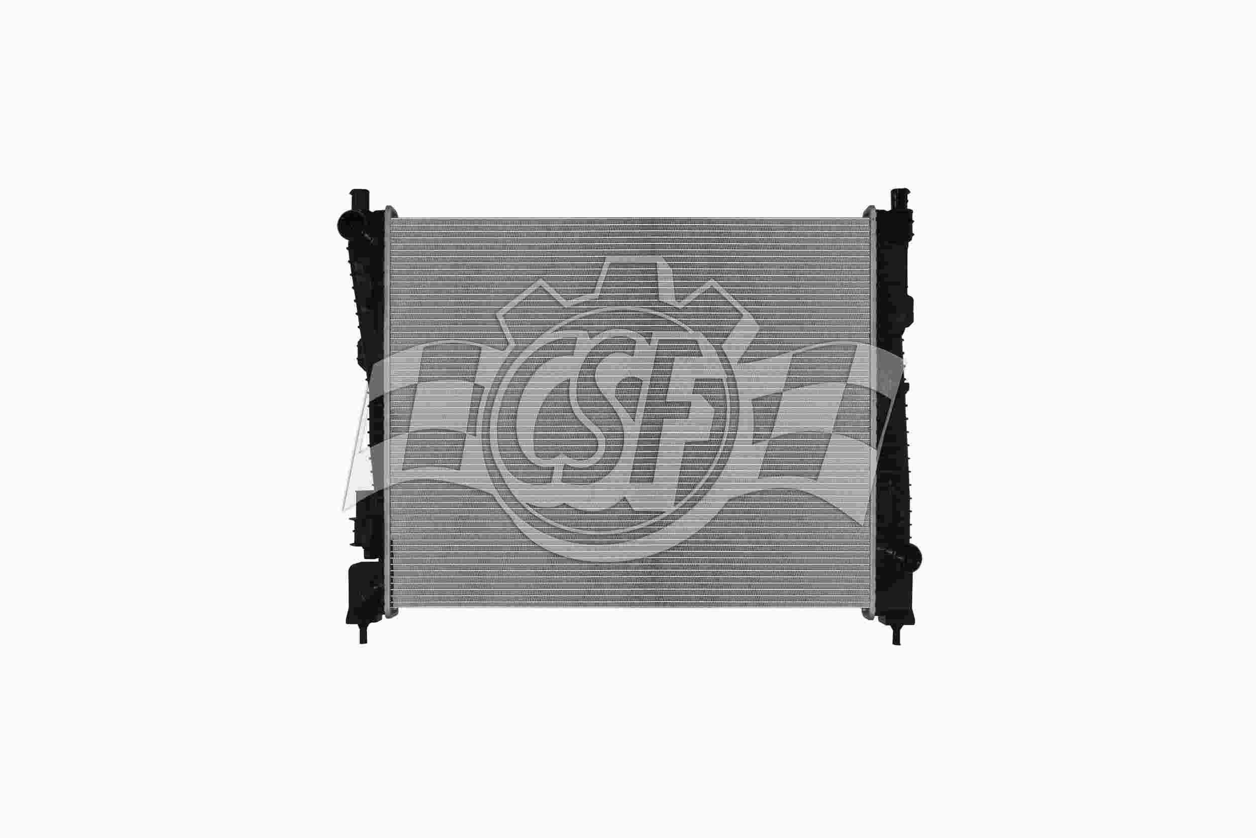CSF 1 Row Plastic Tank Aluminum Core 3893