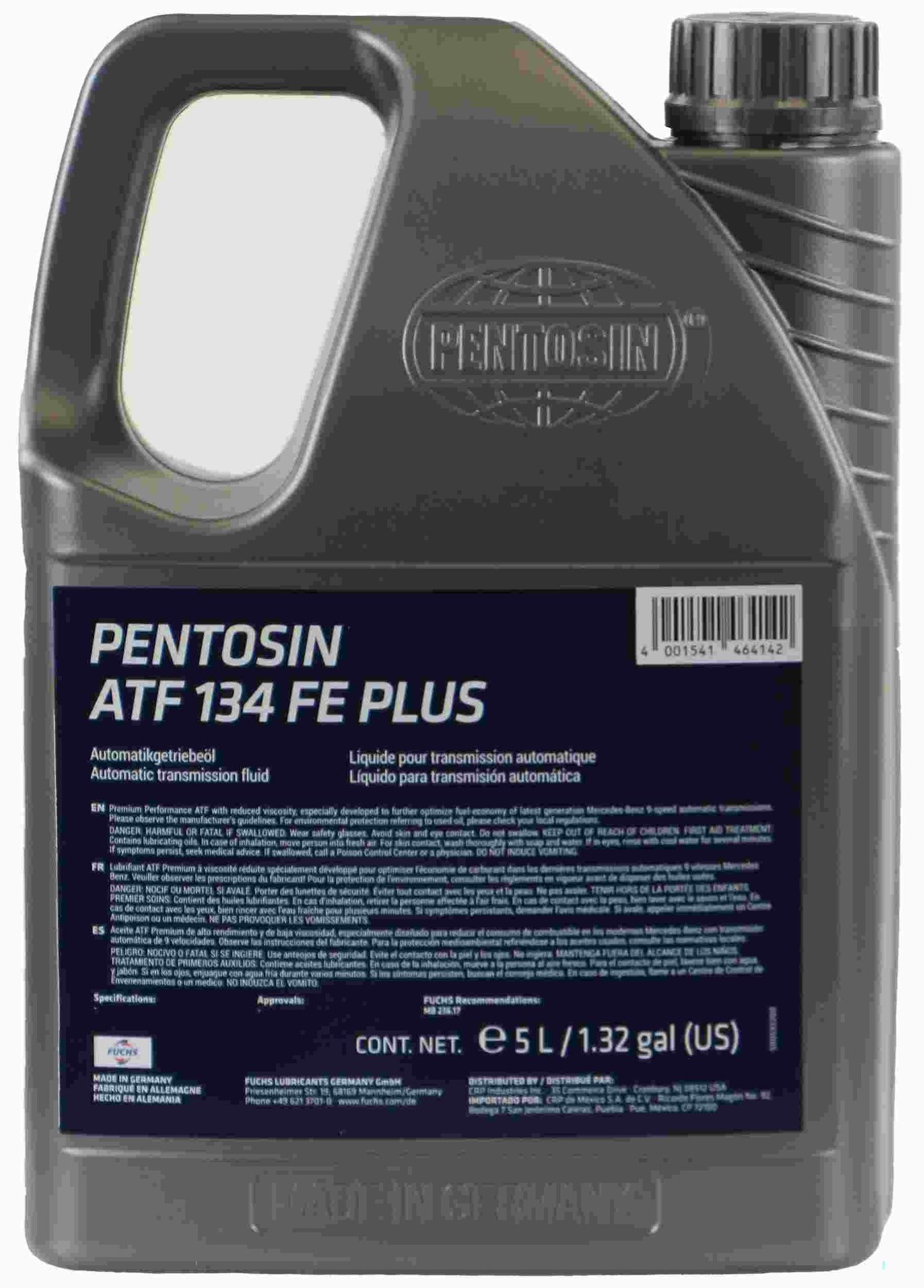 Pentosin Automatic Transmission Fluid 1090216