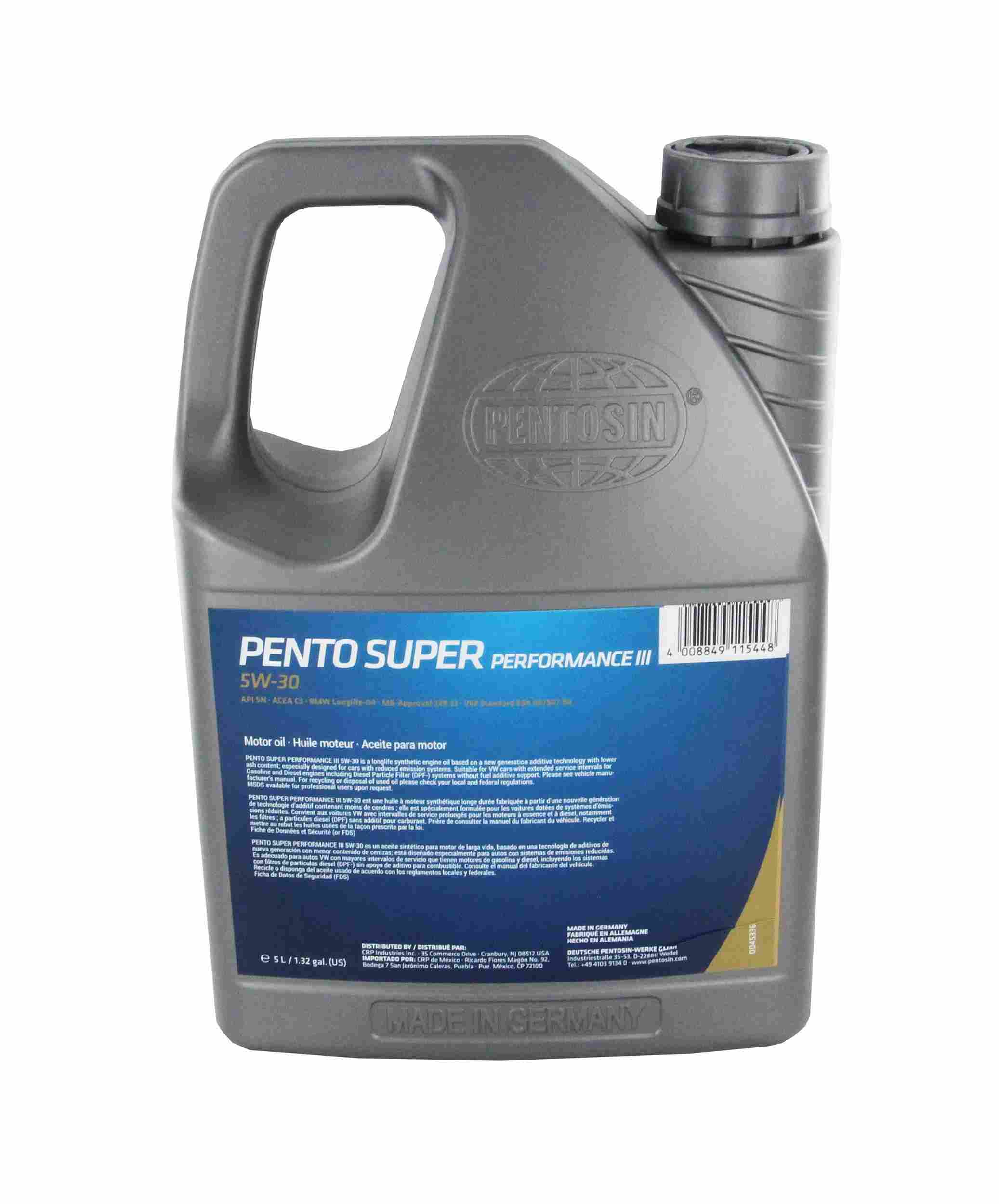 Pentosin Engine Oil 8078206