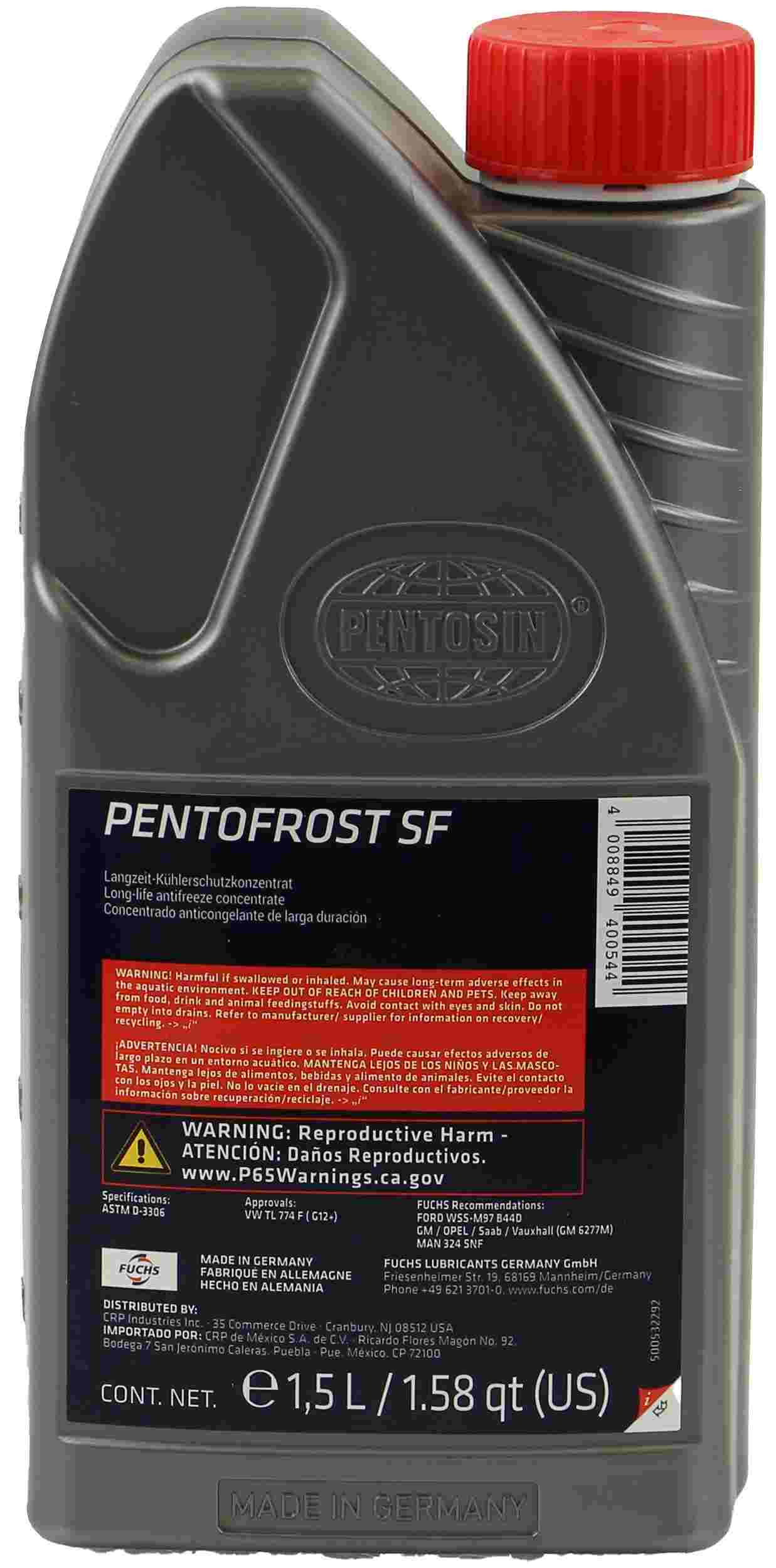 Pentosin Engine Coolant / Antifreeze 8114107