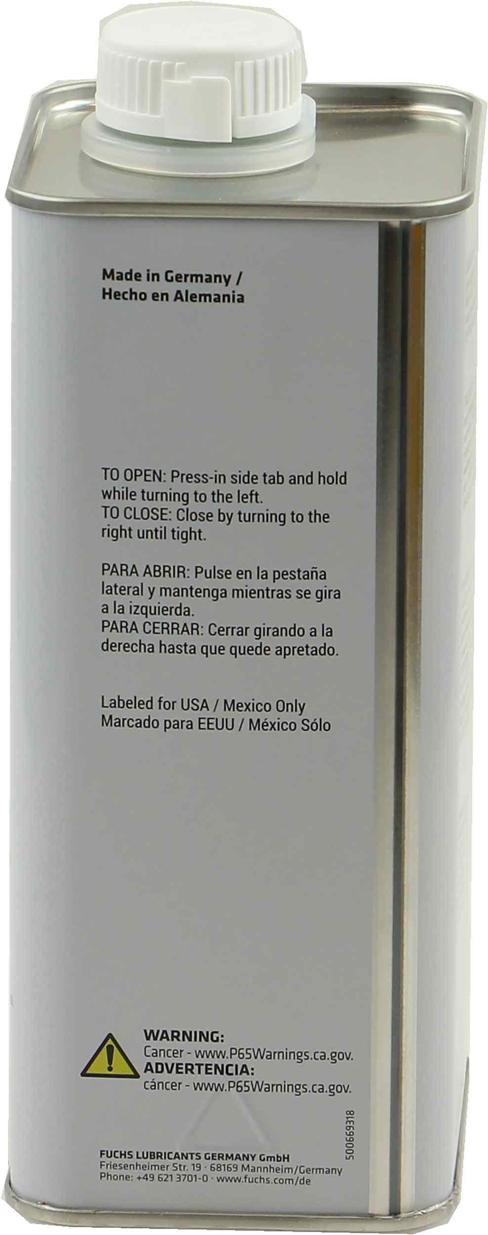 Pentosin Convertible Top Hydraulic Pump Fluid 8403107