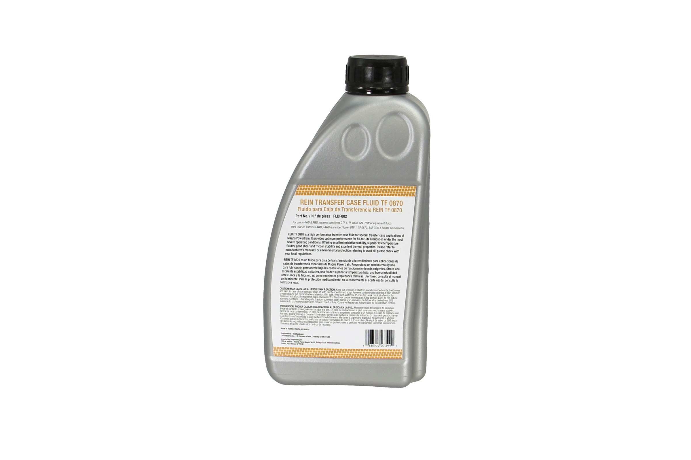 Rein Transfer Case Fluid FLDF002