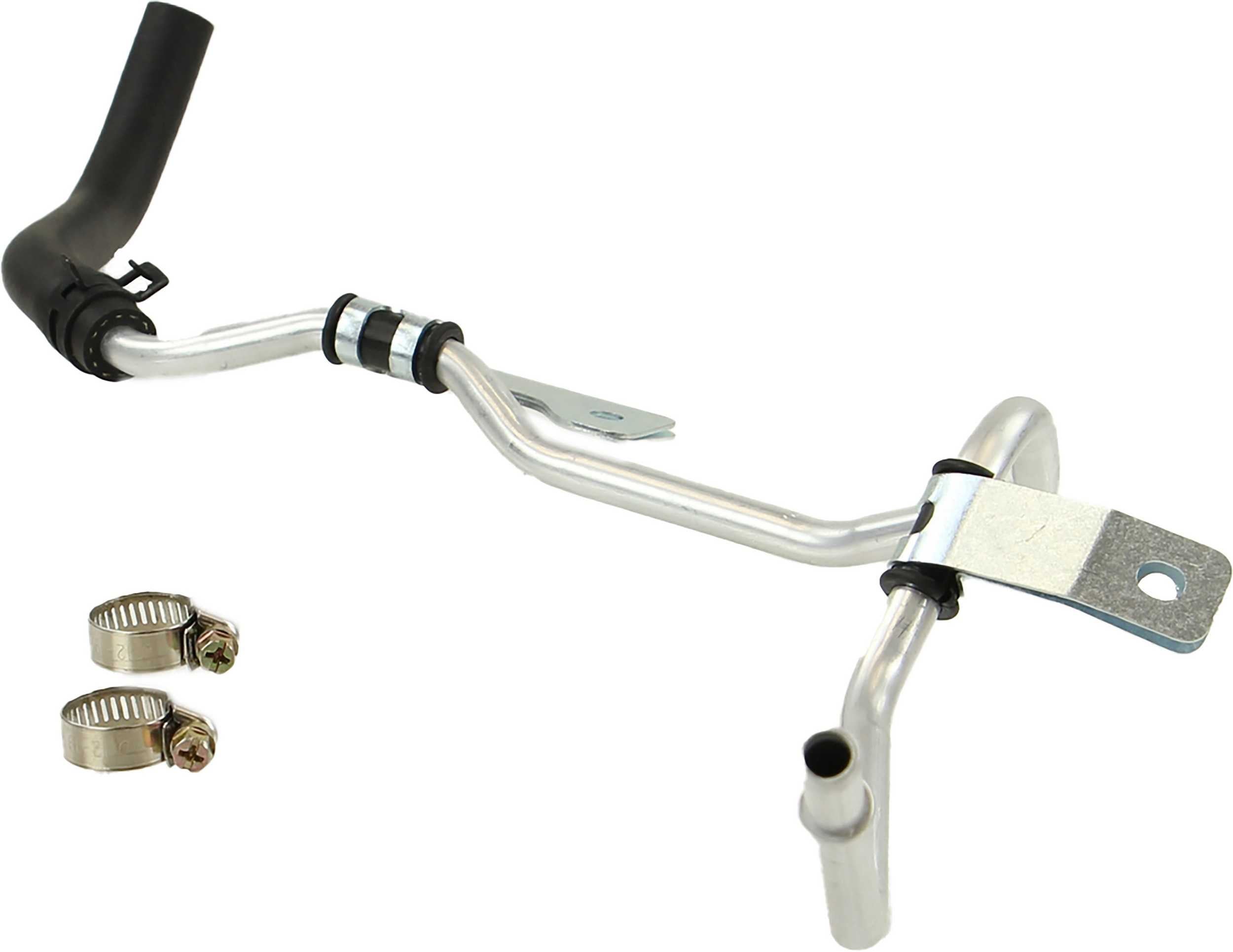 Rein Power Steering Return Line Hose Assembly top view frsport PSH0491