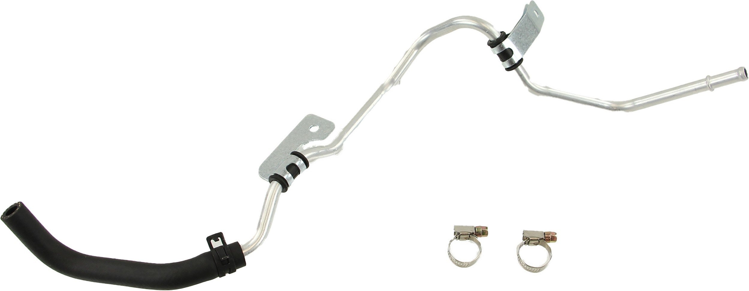 Rein Power Steering Return Line Hose Assembly top view frsport PSH0491