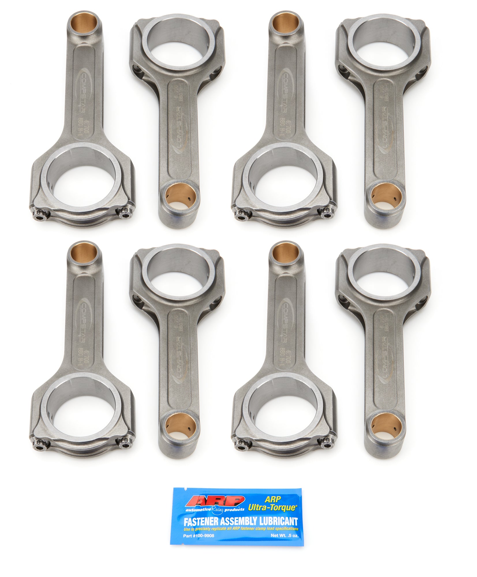 Callies BBC 6.700 H-Beam Rod Set Compstar Extreme Connecting Rods and Components Connecting Rods main image