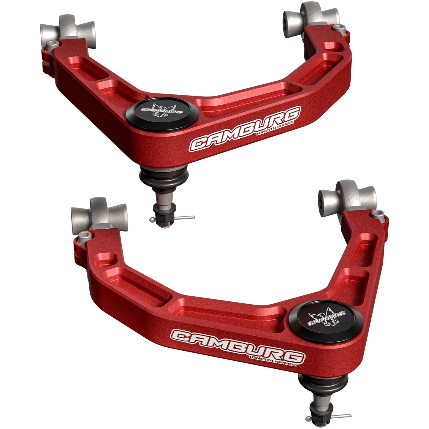 Camburg Ford F-150 Raptor 17-20 KINETIK Series X-Joint XL Upper Control Arm Kit (RED) CAM-110234-RED