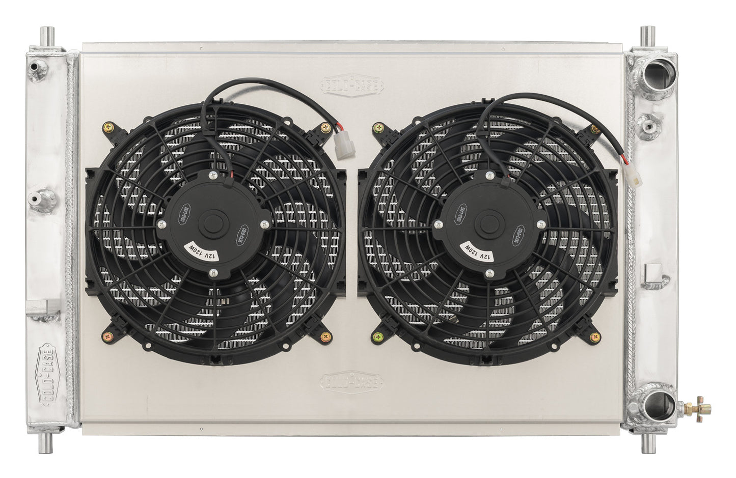 COLD CASE RADIATORS 97-04 Mustang Radiator w/12in Dual Fans Kit Heating and Cooling Radiators main image