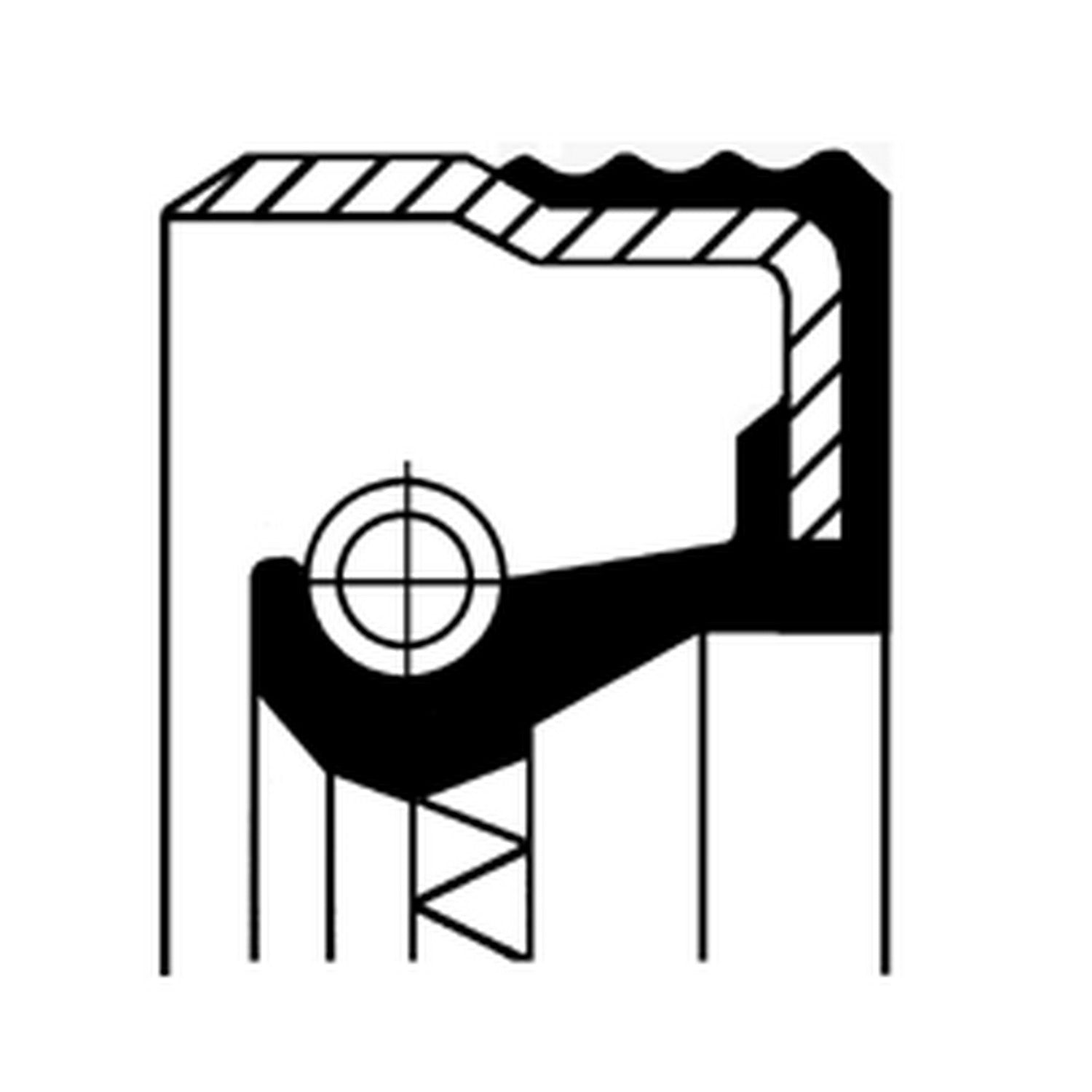 Corteco Axle Differential Seal 01034081B