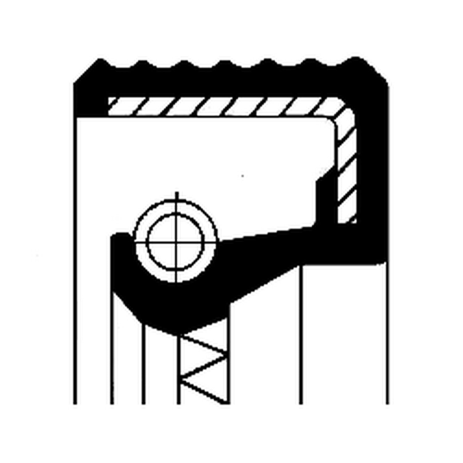 Corteco Automatic Transmission Seal 15510042B