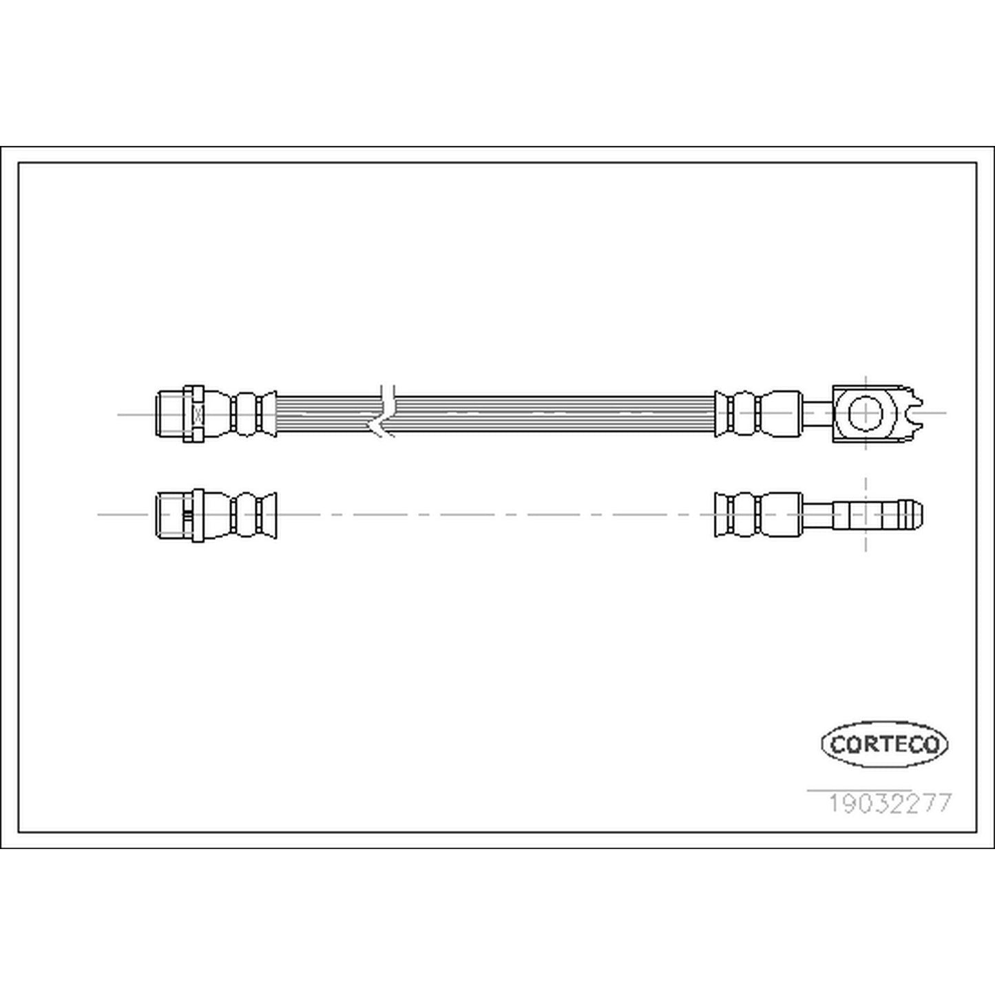 Corteco Brake Hydraulic Hose