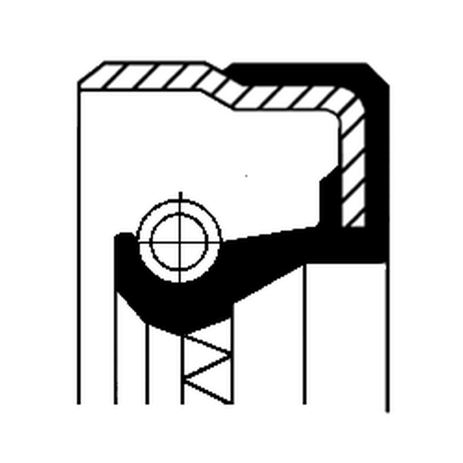 Corteco Wheel Hub Gasket 82033874