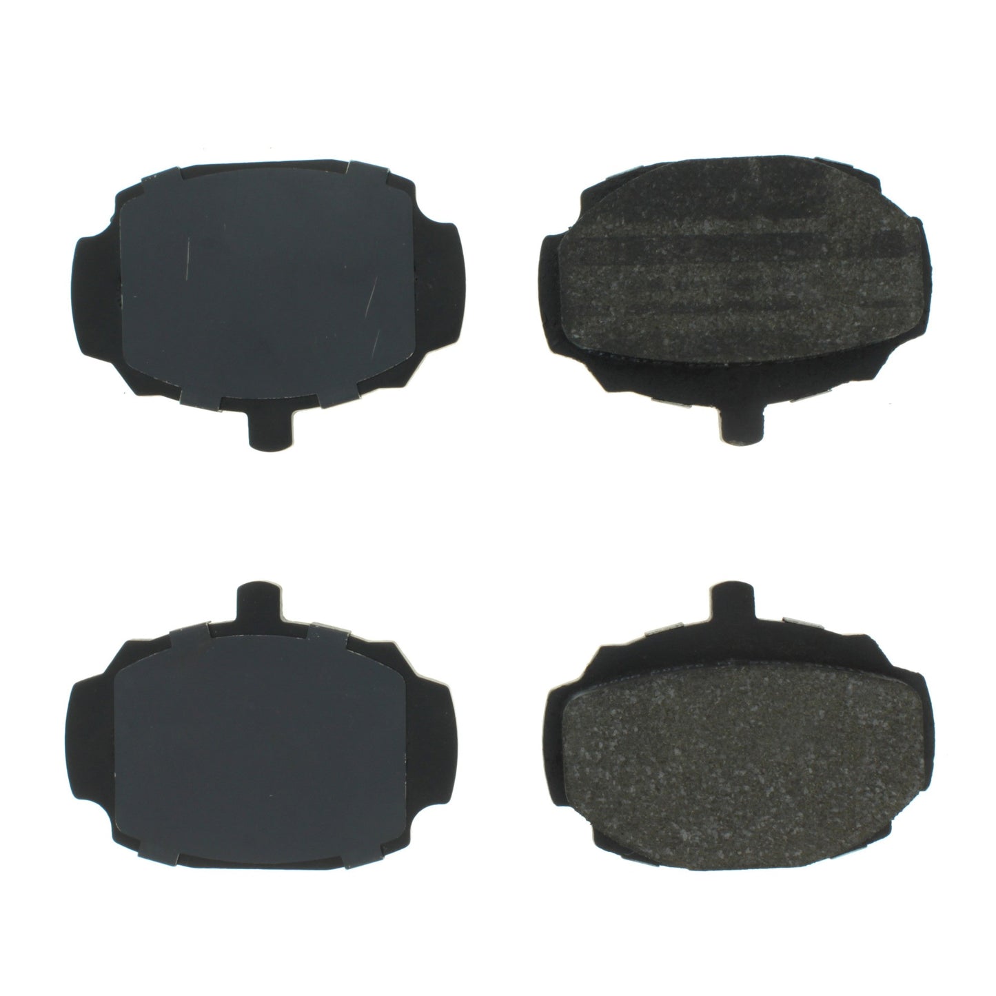Centric Parts Disc Brake Pad Set Shimmed Semi-Metallic for 100% Asbestos and Copper Free Formula 102.00270