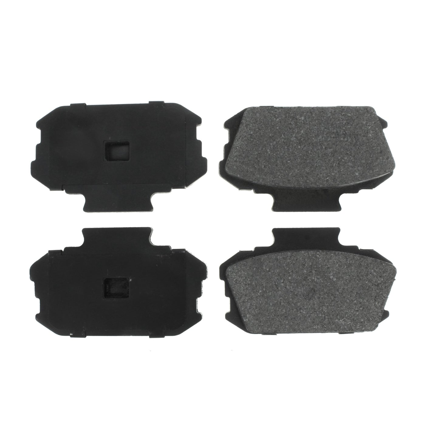Centric Parts Disc Brake Pad Set Shimmed Semi-Metallic for 100% Asbestos and Copper Free Formula 102.00370