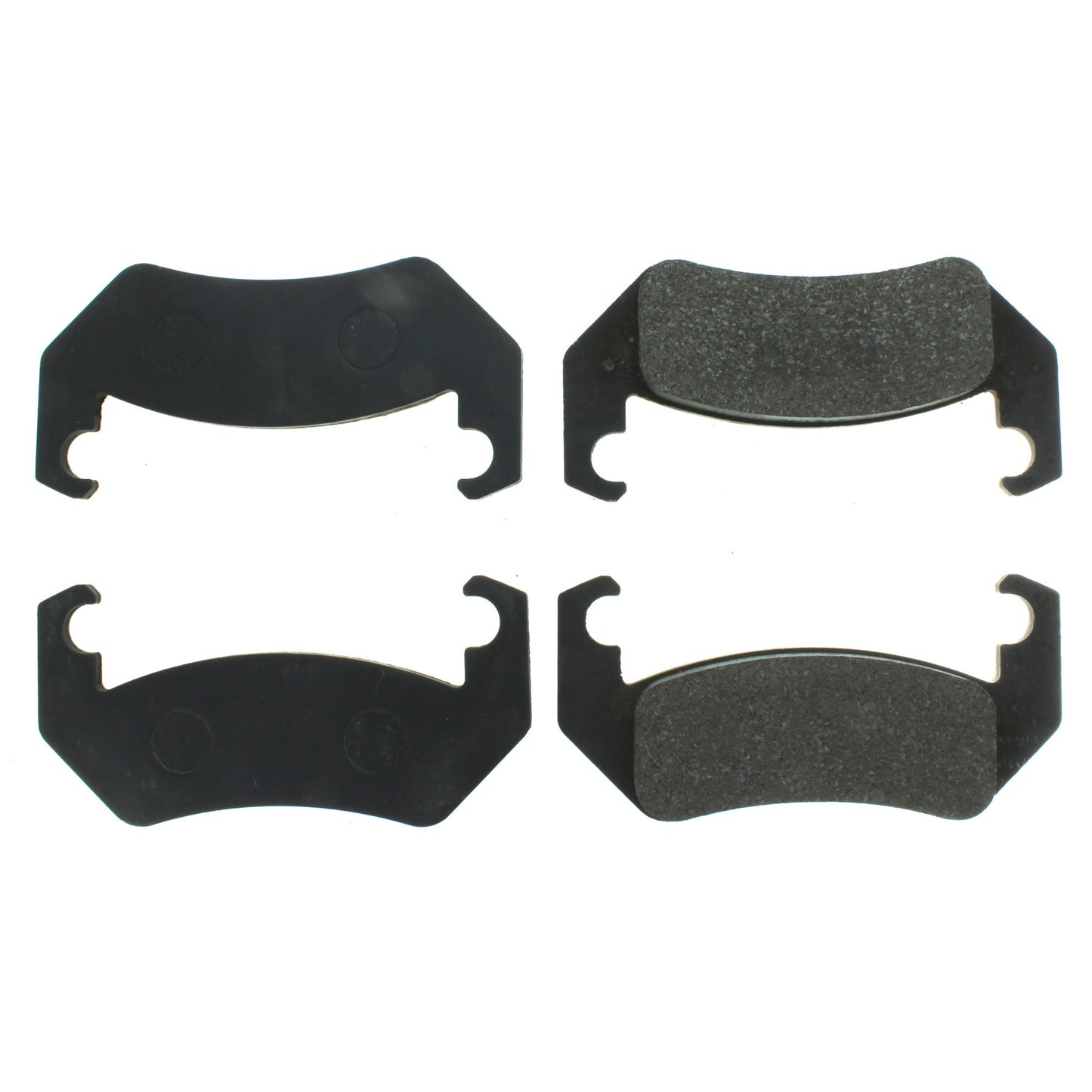 Centric Parts Disc Brake Pad Set Shimmed Semi-Metallic for 100% Asbestos and Copper Free Formula 102.00380
