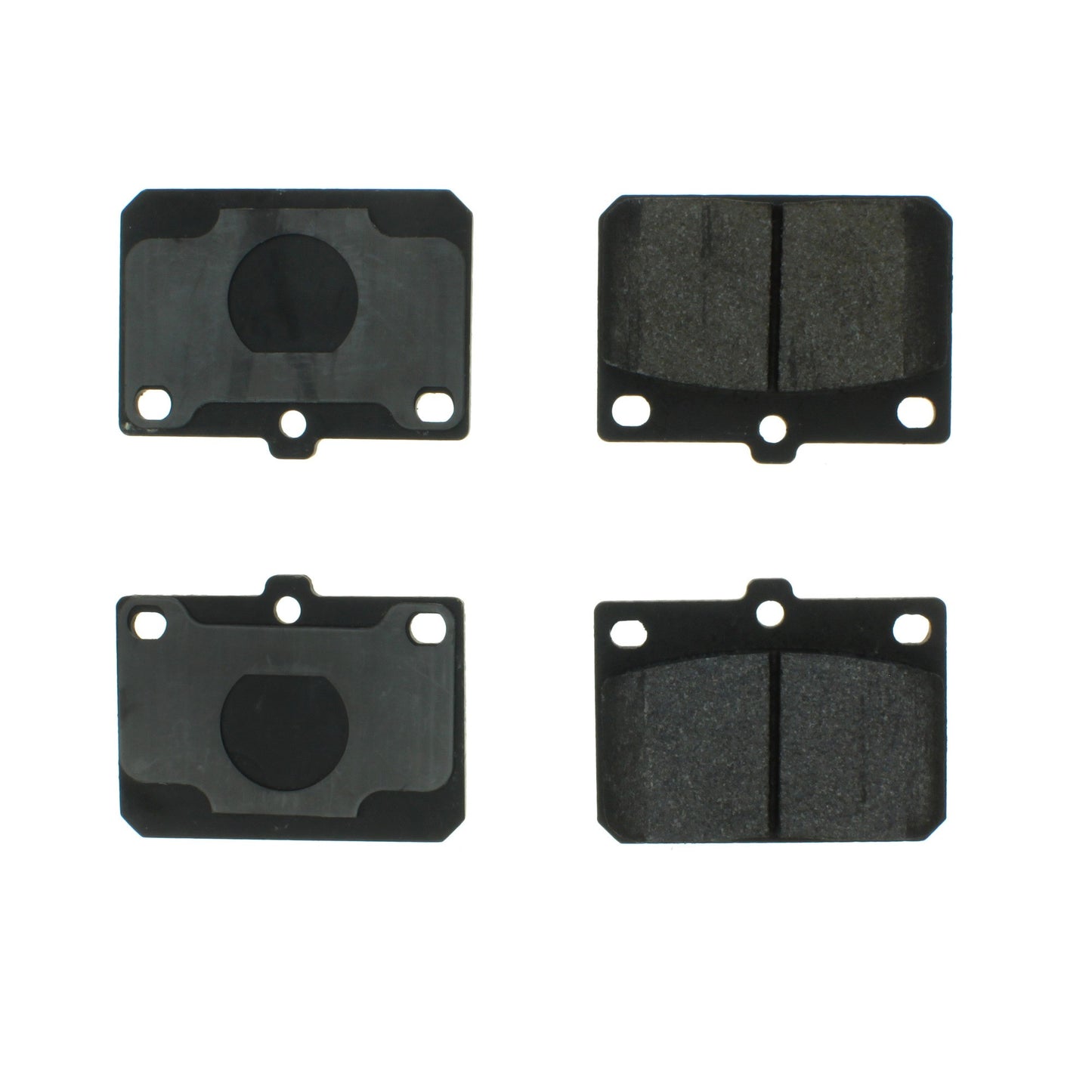 Centric Parts Disc Brake Pad Set Semi-Metallic with Shims 102.01010