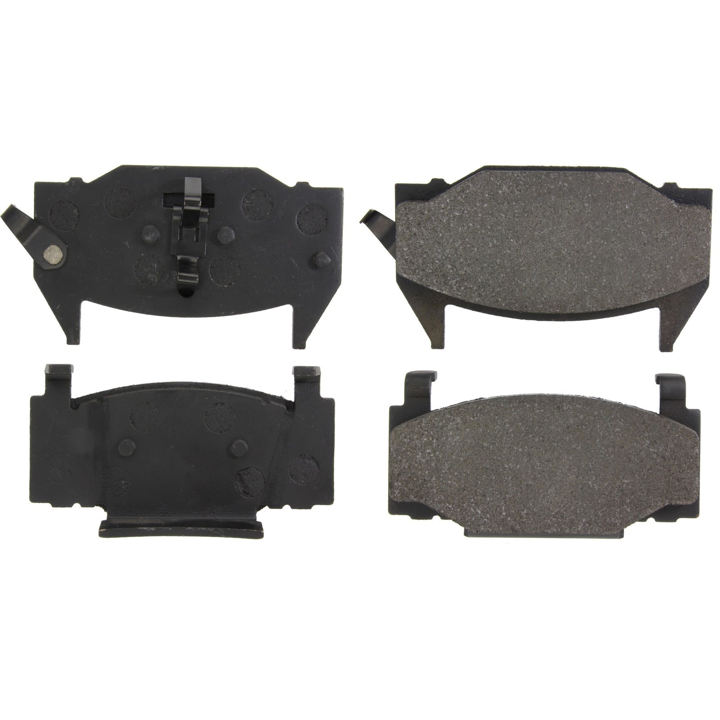 Centric Parts Disc Brake Pad Set Semi-Metallic with Shims for 1976-1979 Chevrolet Chevette 102.01390