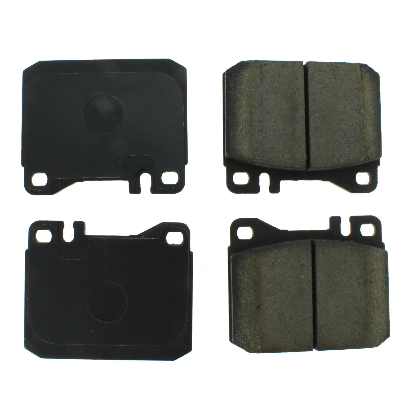 Centric Parts Disc Brake Pad Set Semi-Metallic with Shims for Mercedes-Benz 1983-1979 240D 280CE 280E 280SE 300CD 300D 300SD 300SDL 300SE 300SEL 300TD 350SD 350SDL 380SE 102.01451