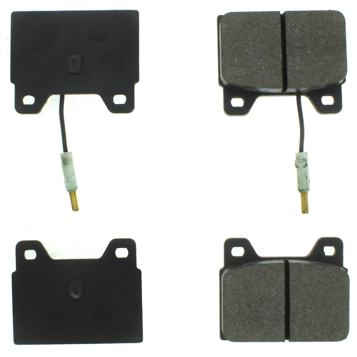 Centric Parts Disc Brake Pad Set Semi-Metallic with Shims for Peugeot 504 1971-1983 102.01570