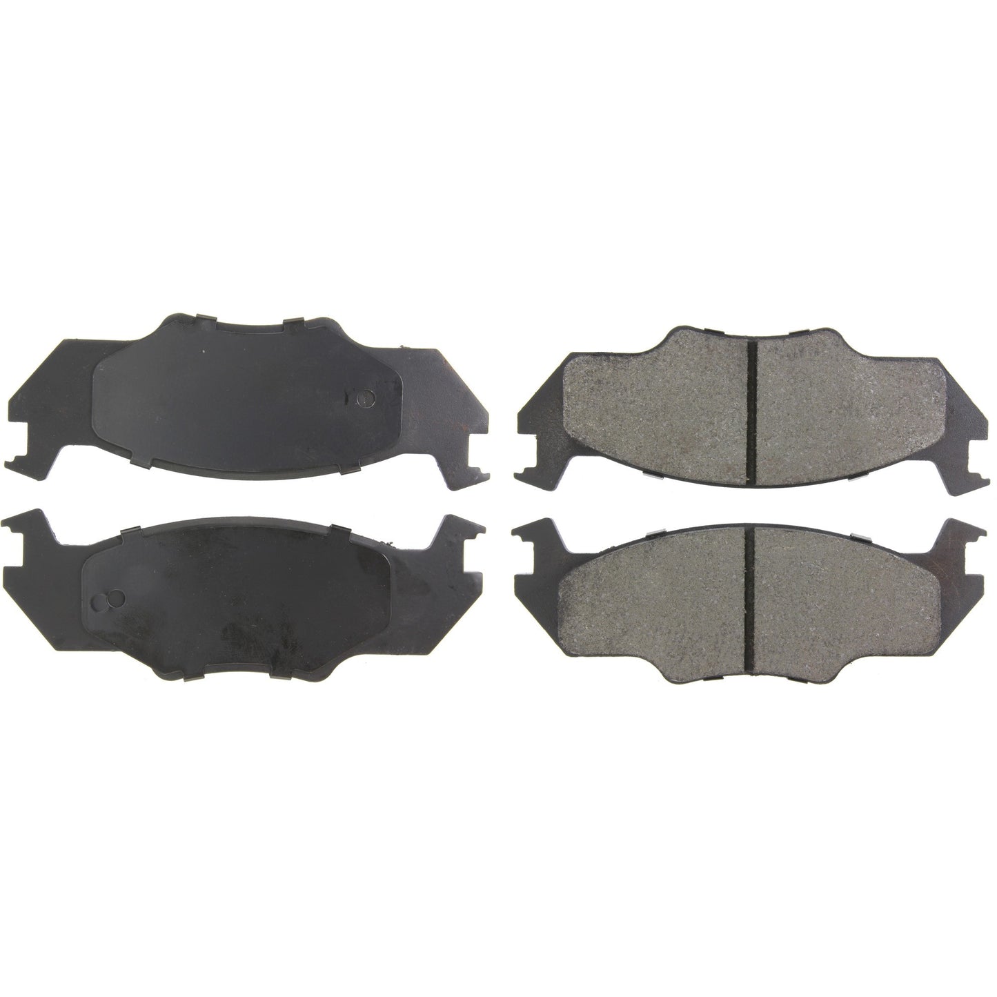 Centric Parts Disc Brake Pad Set Semi-Metallic with Shims for 1984 Volkswagen Jetta Rabbit 102.01580