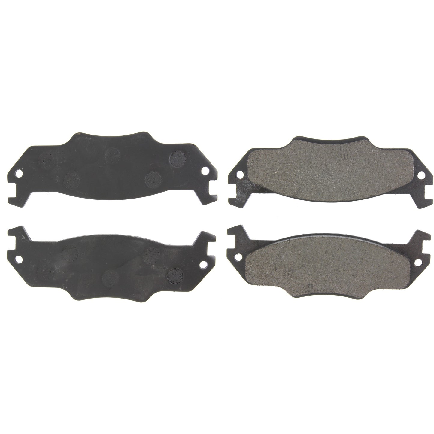 Centric Parts Disc Brake Pad Set Semi-Metallic with Shims for 1983-1987 Renault Alliance 1984-1986 Encore 102.02180