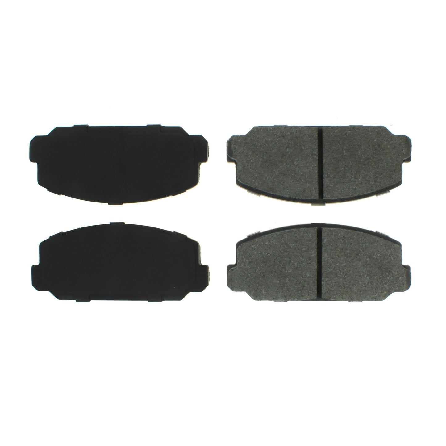 Centric Parts Disc Brake Pad Set Semi-Metallic with Shims for 1981-1976 Honda Accord 1982-1980 Civic 102.02260