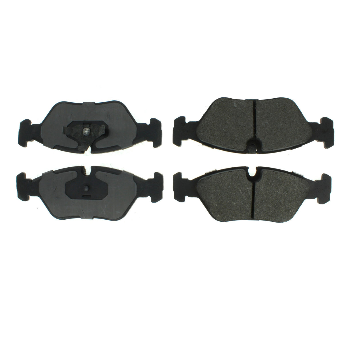 Centric Parts Disc Brake Pad Set C-Tek Semi-Metallic with Shims for BMW models 1985-1991