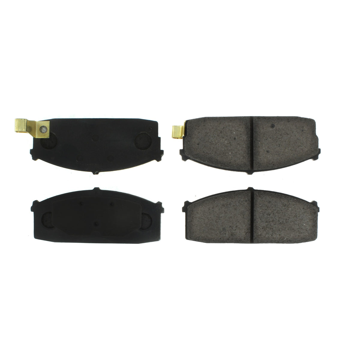 Centric Parts Disc Brake Pad Set Semi-Metallic with Shims for 1981-1988 Nissan Models 102.02740