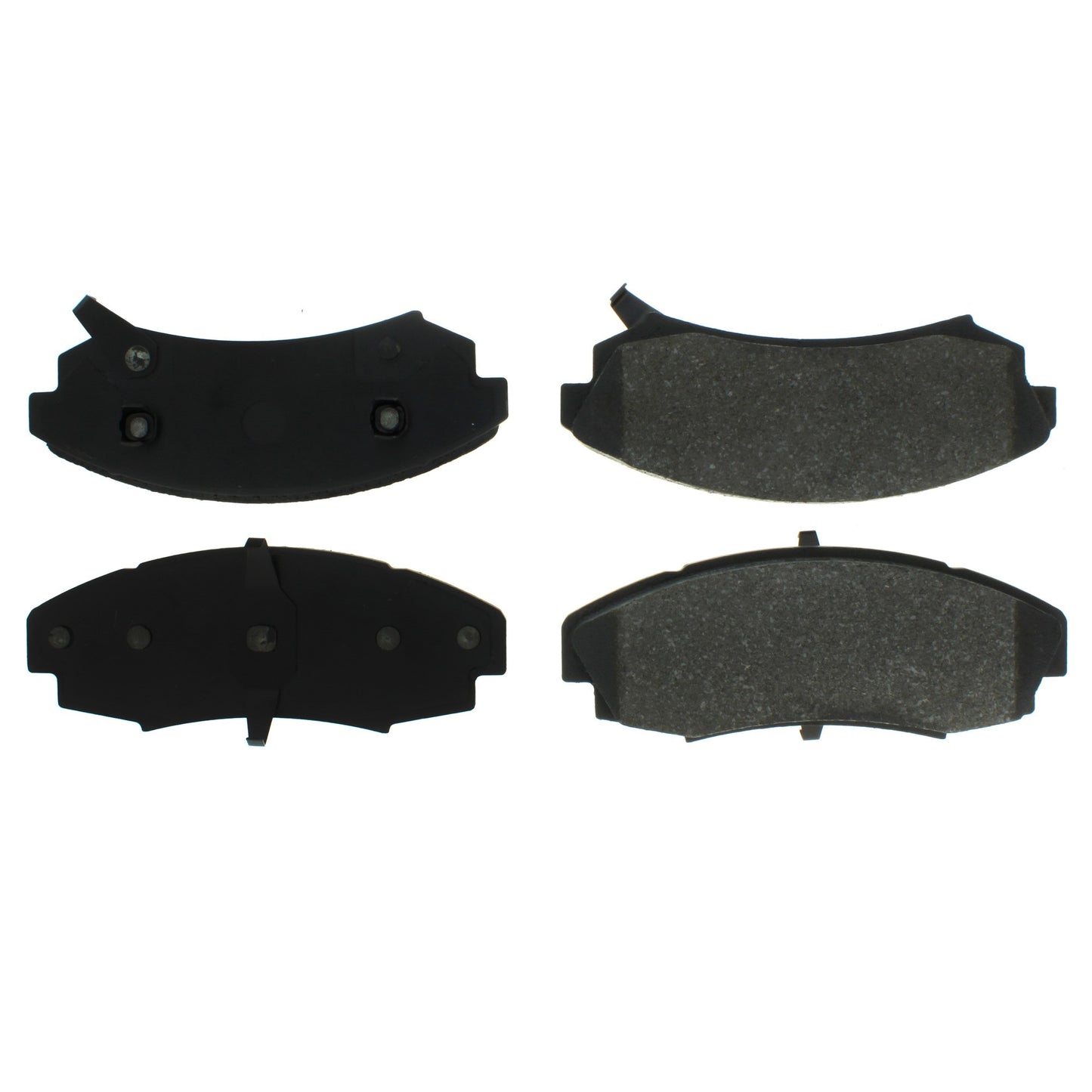 Centric Parts Disc Brake Pad Set Semi-Metallic with Noise-Reducing Shims 102.03530