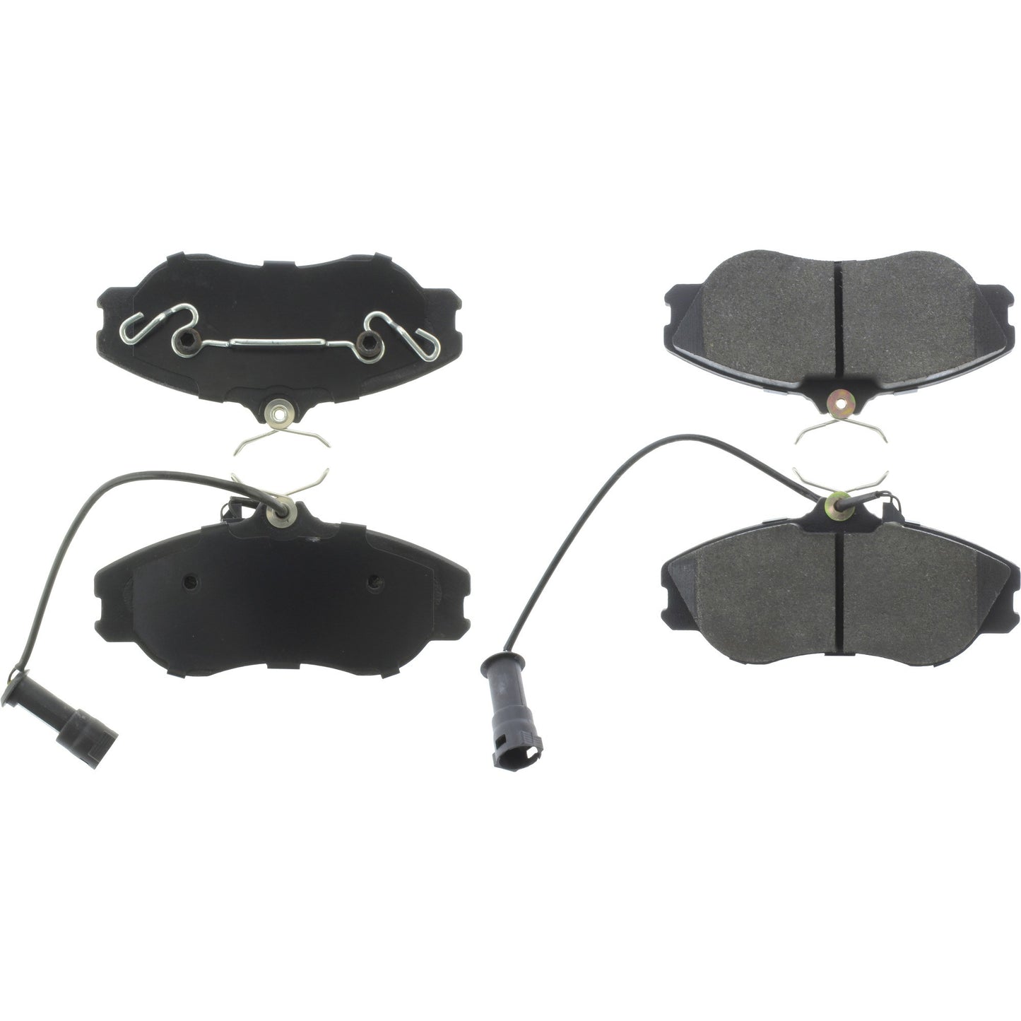 Centric Parts Disc Brake Pad Set Semi-Metallic with Shims for Audi 90 1995-1993 102.04190