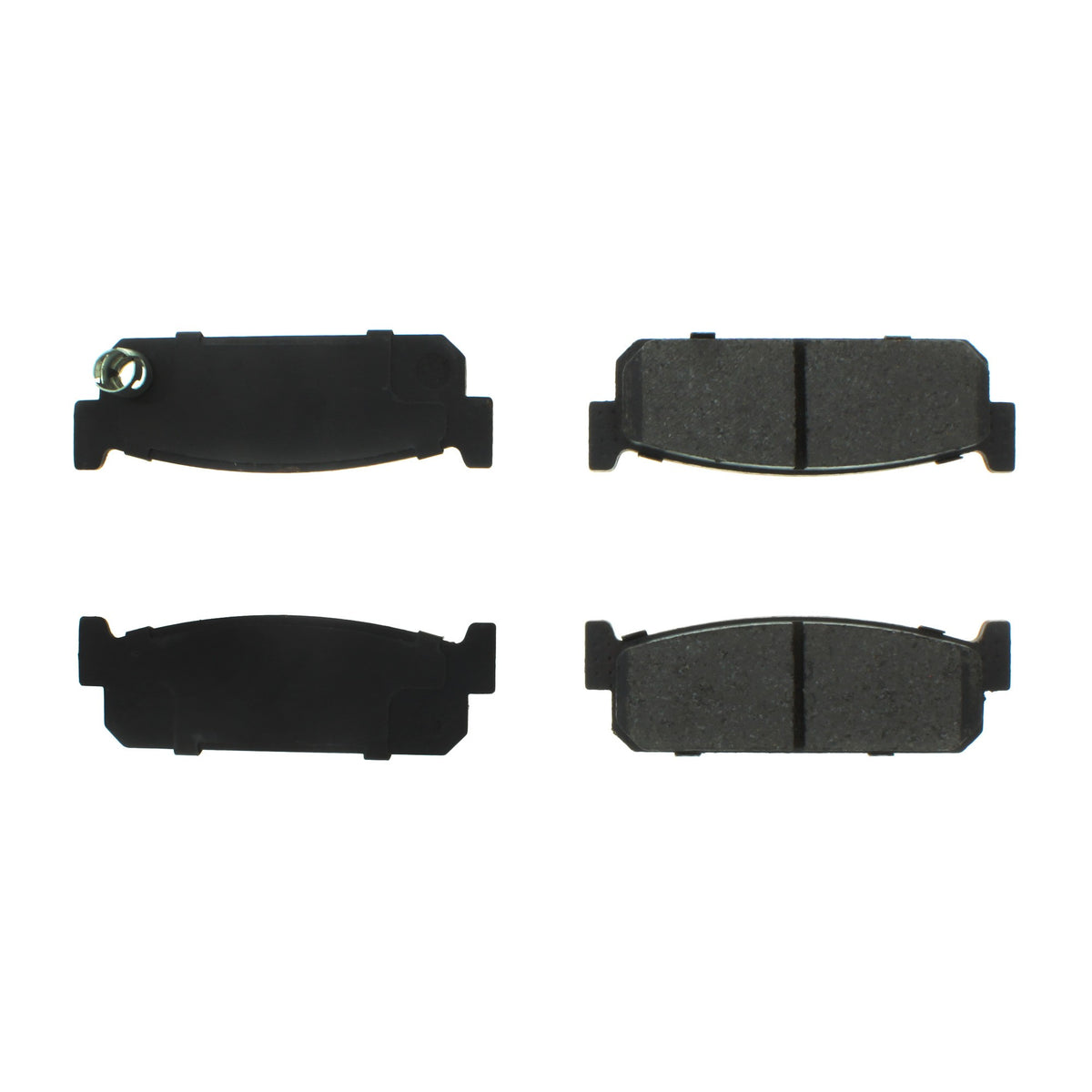 Centric Parts Disc Brake Pad Set Semi-Metallic with Shims for 1990-1994 Infiniti Q45 102.04810