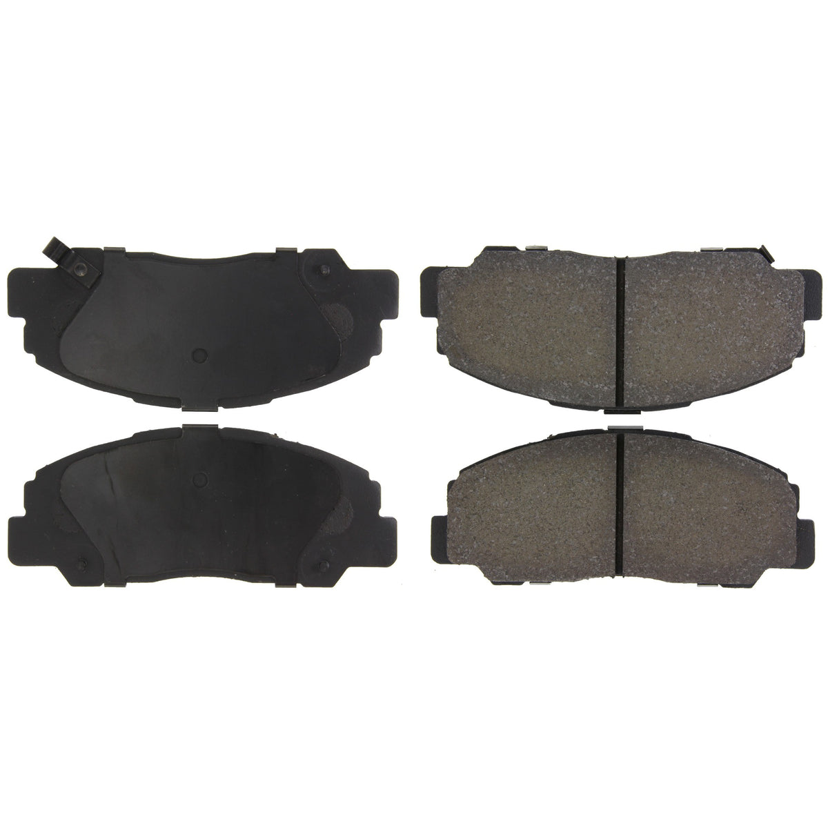 Centric Parts Disc Brake Pad Set Semi-Metallic with Shims for 1990-1992 Daihatsu Rocky 102.04900