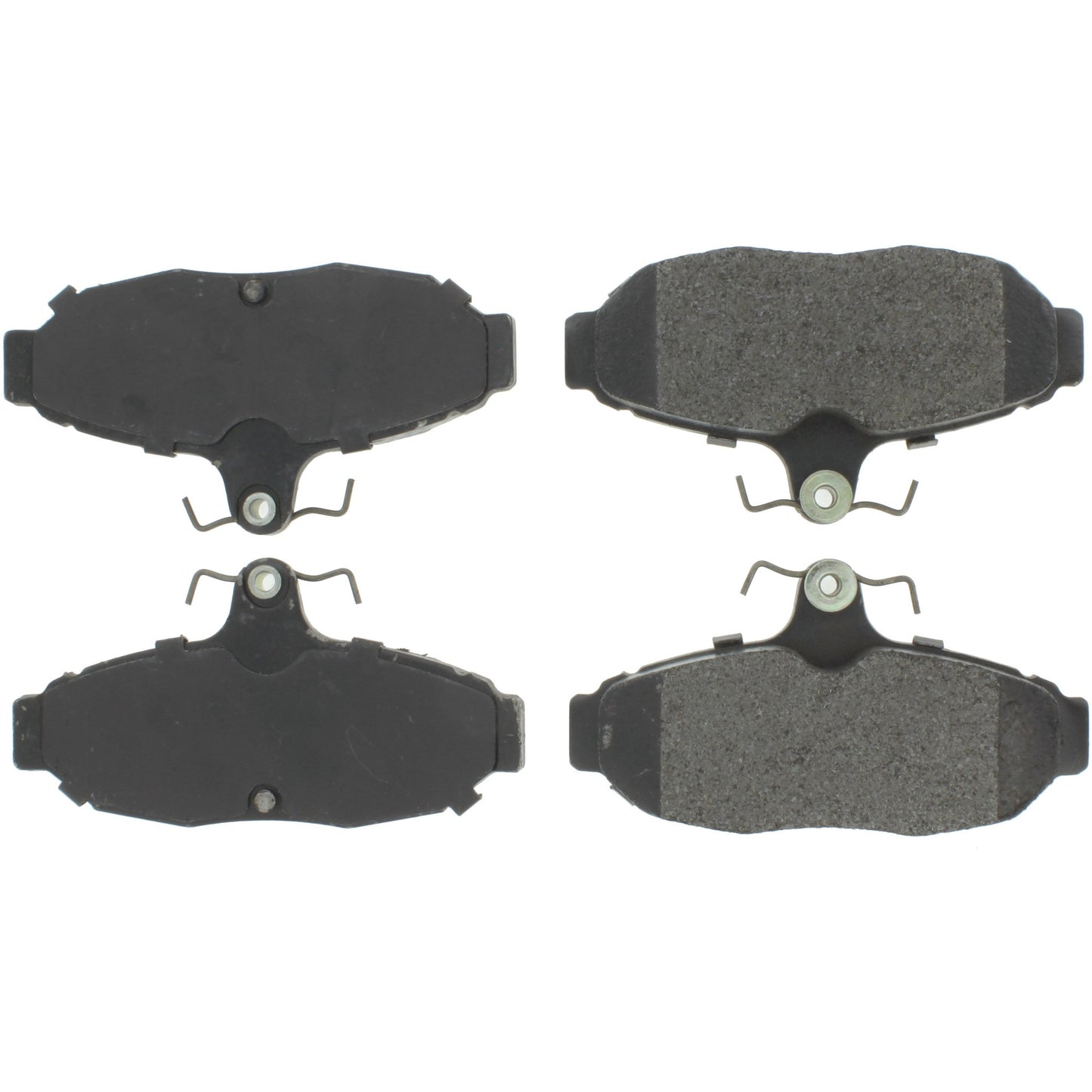 Centric Parts Disc Brake Pad Set Semi-Metallic with Shims for 1985-1995 Ford Models 102.05450