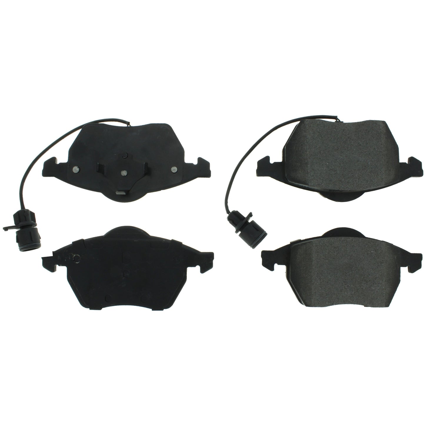 Centric Parts Disc Brake Pad Set Semi-Metallic with Shims for 1992-1994 Audi 100/100 Quattro and 1995-1998 Audi A6