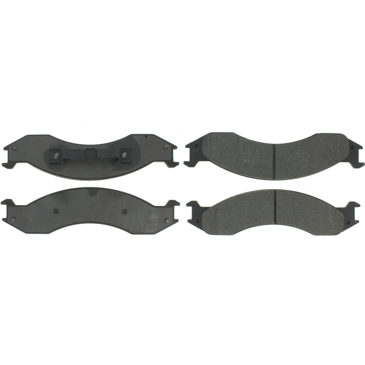 Centric Parts Disc Brake Pad Set Semi-Metallic with Shims for 1992-1994 Ford E-250 Econoline, E-350 Econoline, Club Wagon 102.05570