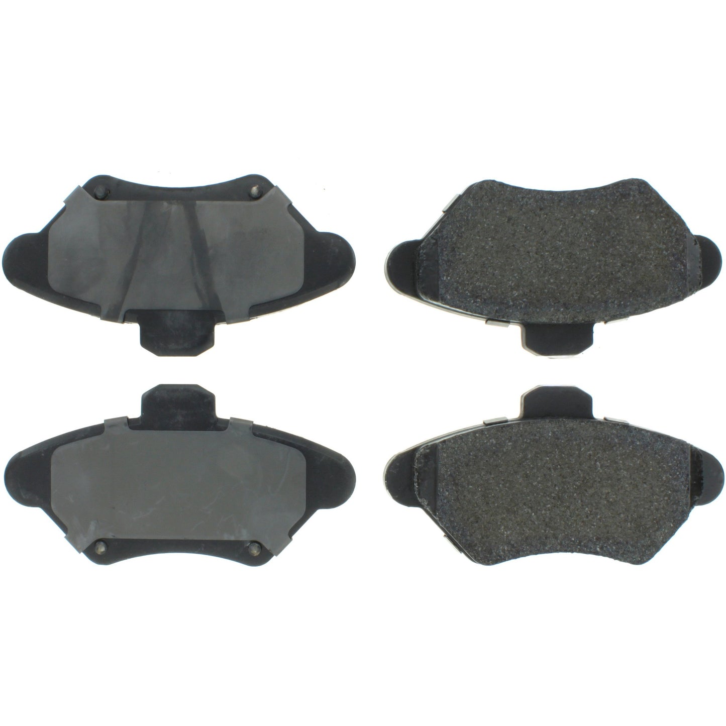Centric Parts Disc Brake Pad Set Semi-Metallic with Shims for 1994-1998 Ford Mustang, 1993-1997 Thunderbird, Mercury Cougar 102.06000