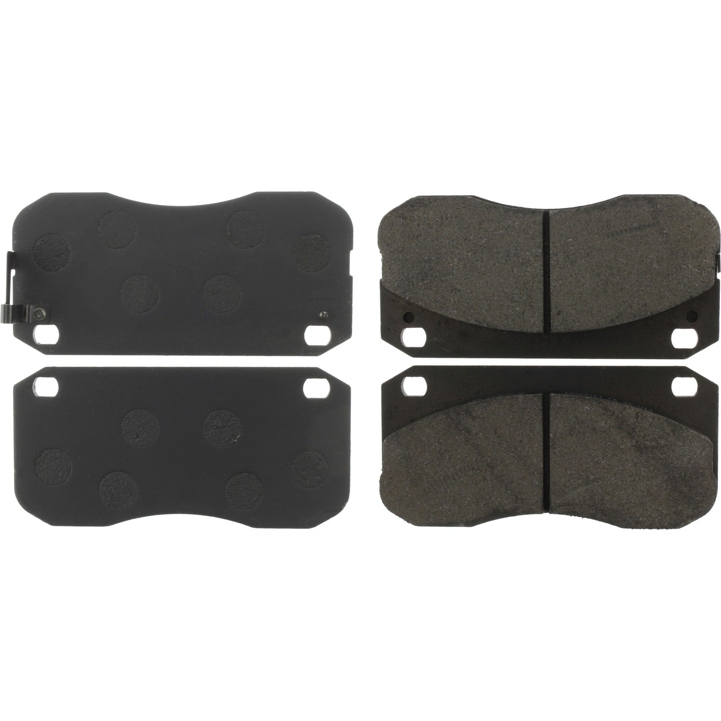 Centric Parts Disc Brake Pad Set Semi-Metallic with Shims for 1987-1988 Mitsubishi Fuso FE 102.06240