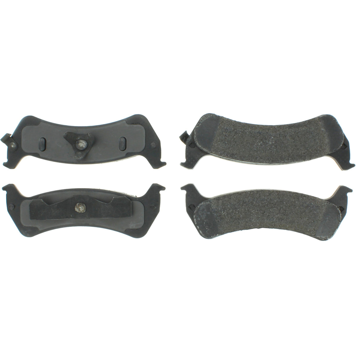 Centric Parts Disc Brake Pad Set Semi-Metallic with Shims for 2001-2003 Ford Explorer Sport, 2003-2005 Explorer Sport Trac, 1994 Jeep Grand Cherokee, 1993 Grand Wagoneer 102.06250