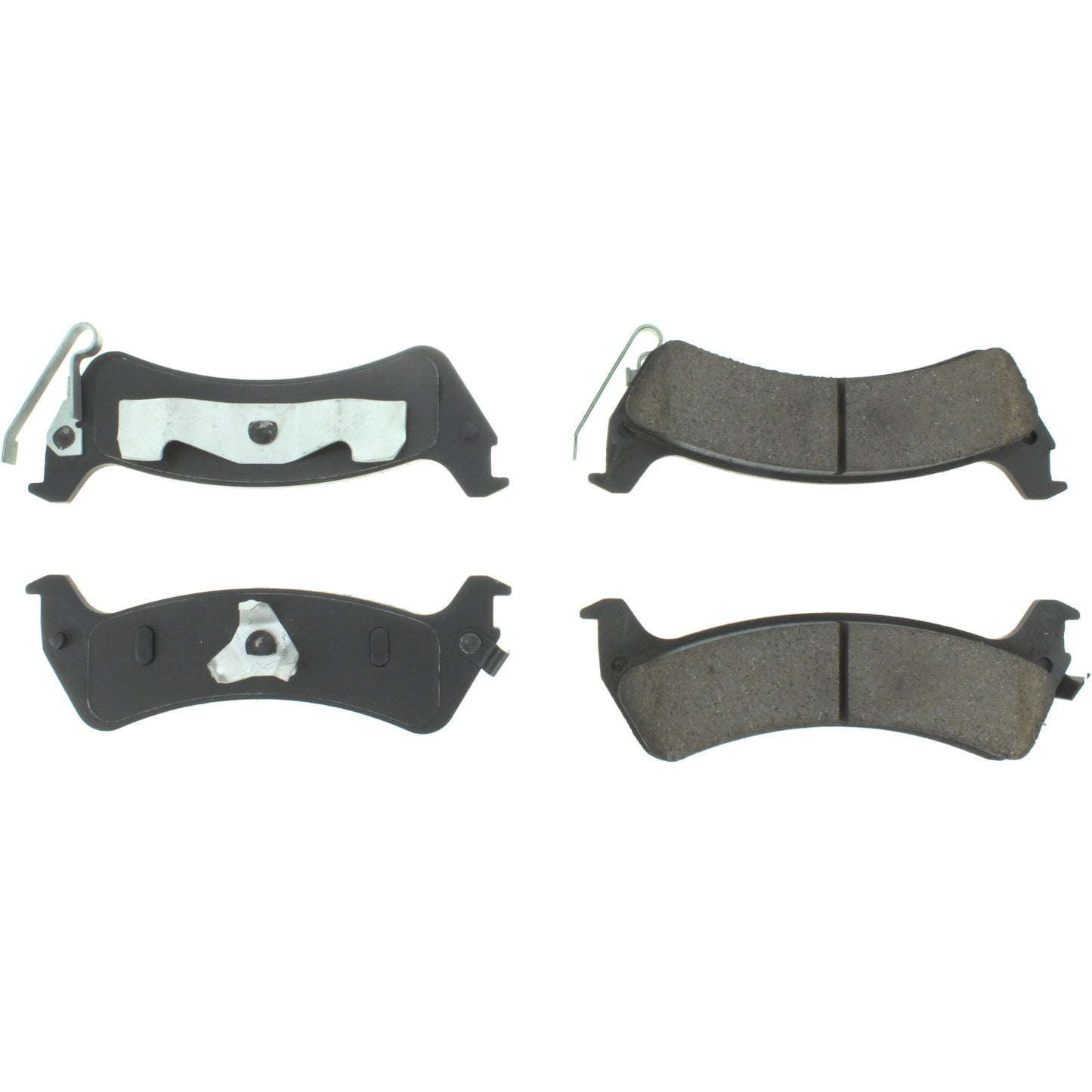 Centric Parts Disc Brake Pad Set Semi-Metallic with Shims for 1994-1998 Jeep Grand Cherokee 102.06660