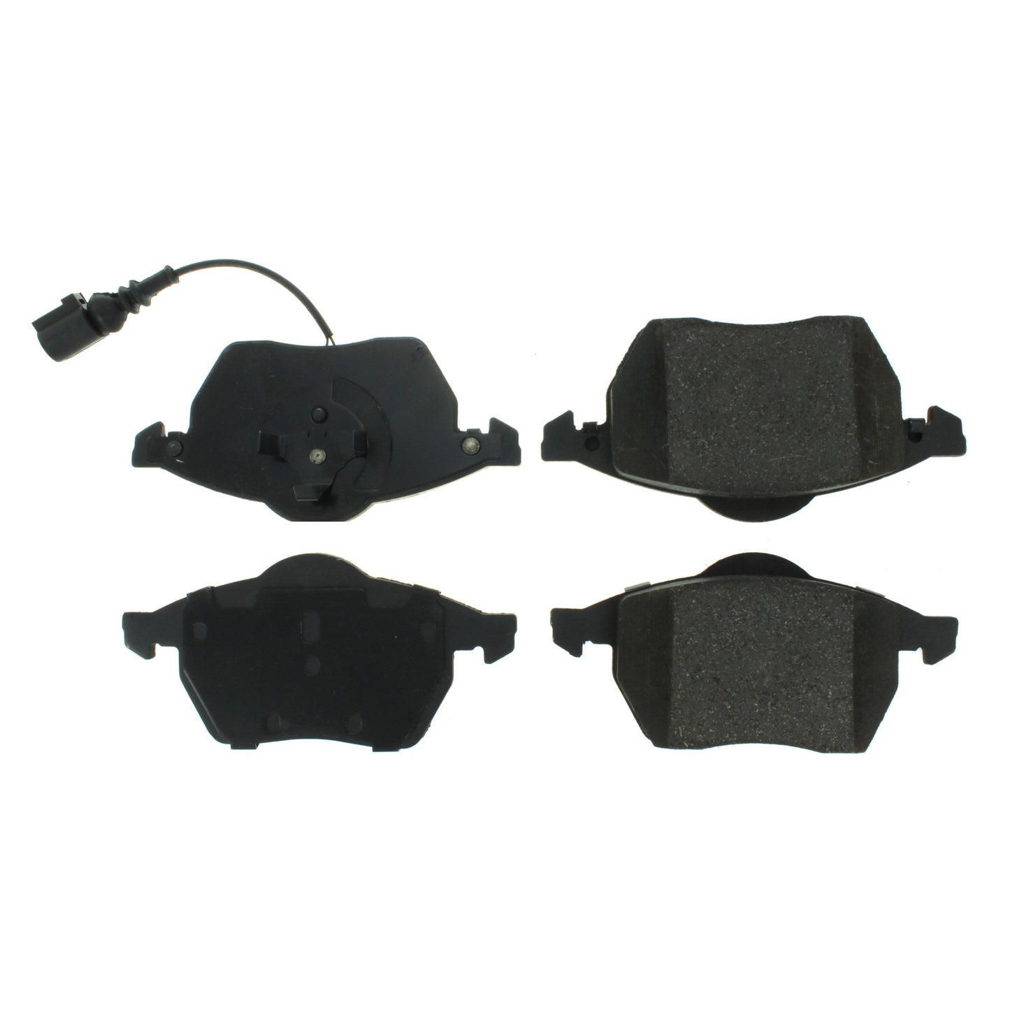 Centric Parts Disc Brake Pad Set Semi-Metallic with Shims for Audi A3 1998-2004 102.06871